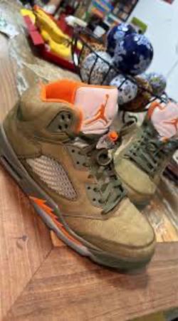 Jordan 5 olive