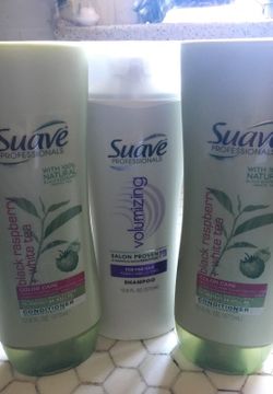Suave shampoo and conditioner