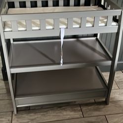 Changing Table With Pad 