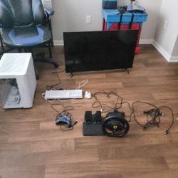 Skytech Gameing King 95 5060ti 16 Gb VramGPU And Amd Ryzen 9700x3d Cpu 