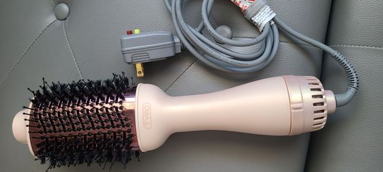 Hair dryer brush