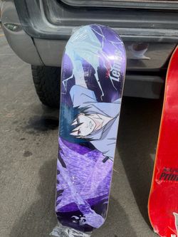 Primitive x Naruto Sasuke Skateboard Deck