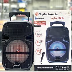 1600W Bluetooth 8” Speaker 