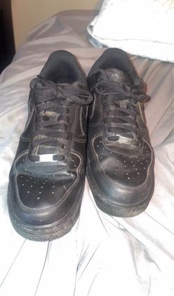 Black Air Forces Men’s Size 10