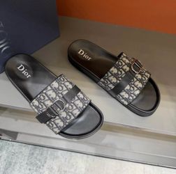 Dior Oblique Slide Sandals