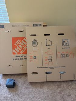 Large TV Protection Box for moving