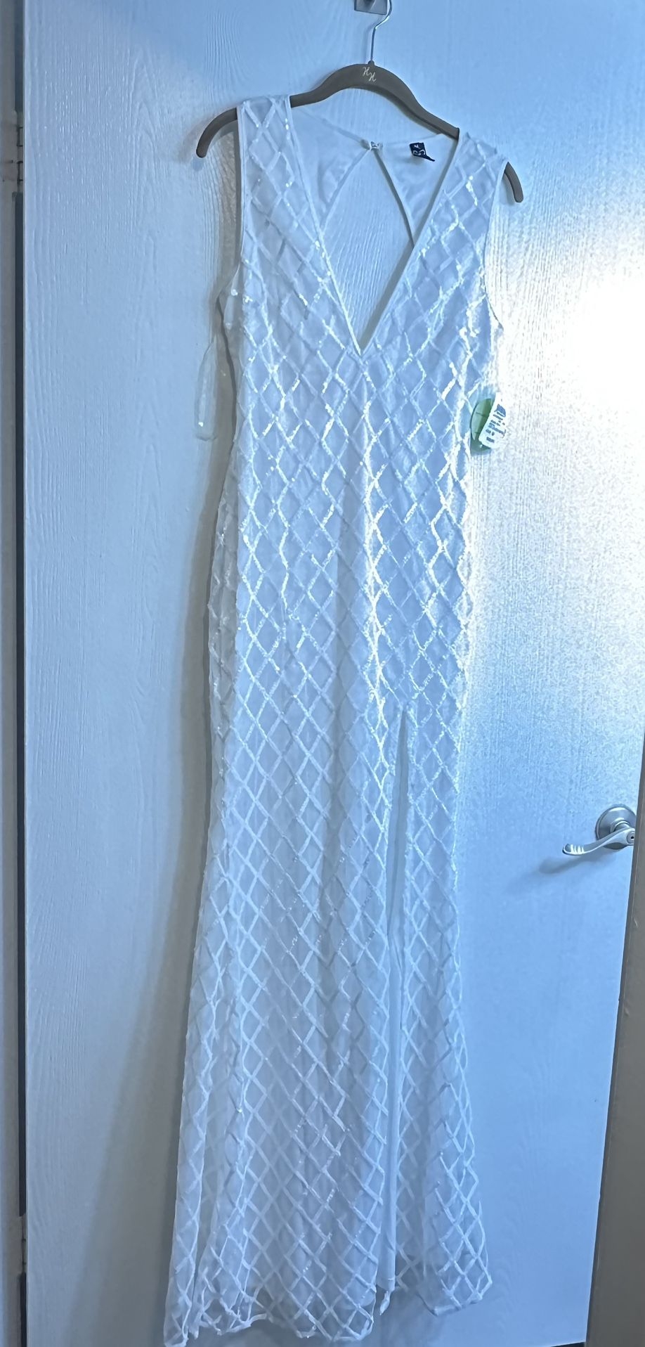 Formal Sequin V-neck Windsor Dress
