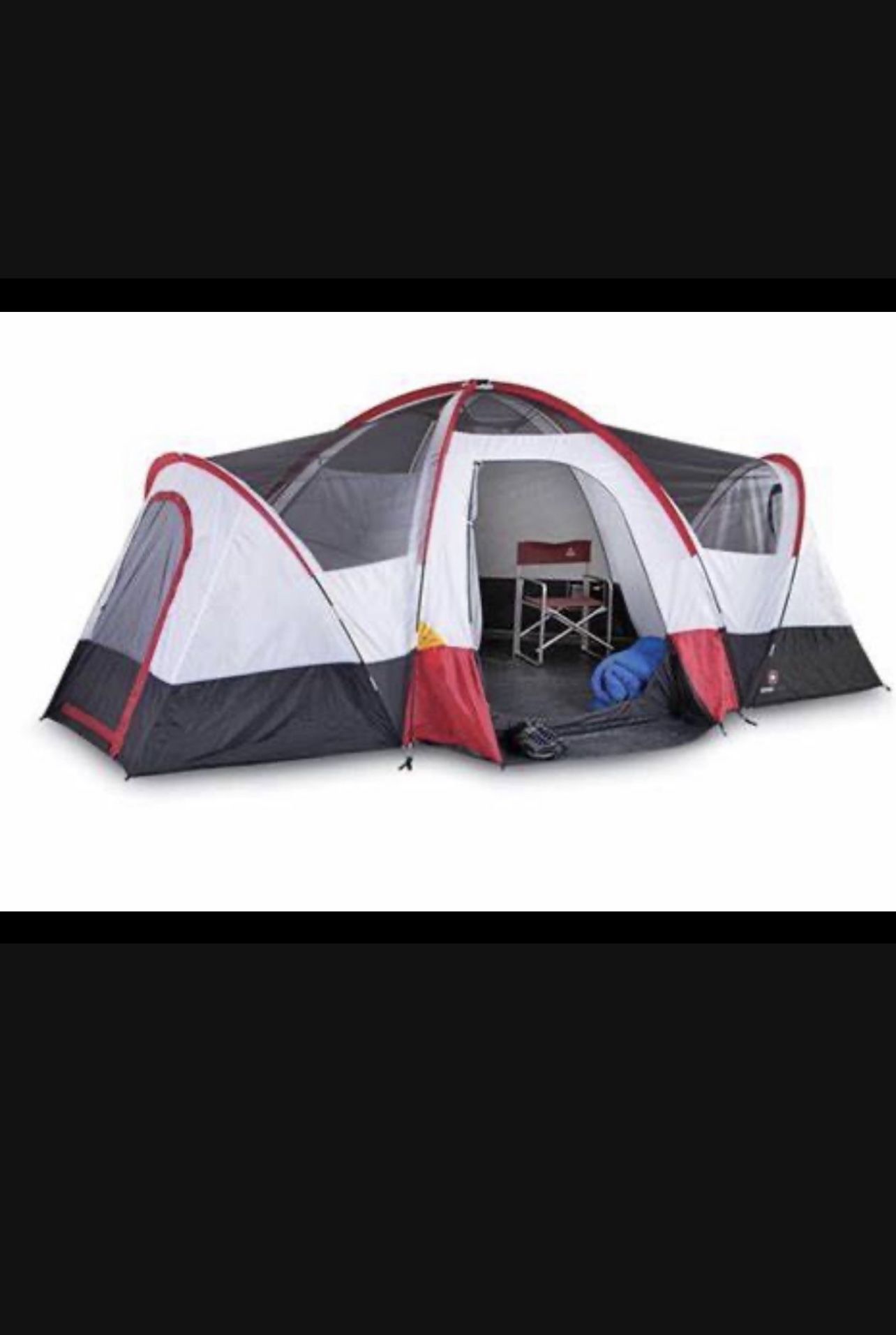 Wenger Swiss 3 Room Tent. Model WG30203 8 Person.