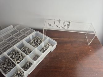 Hundreds Of Small Figurines (Tin Or Aluminum), All Casted 
