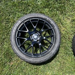 Enkei Raijin Wheels And Tires 114.3 X 5