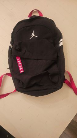 Jordan Jumpman Backpack Black and Pink