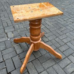 Wood Dining Table Base 
