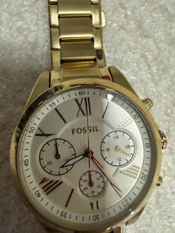Fossil Watch gold