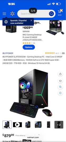 Gaming Computer setup