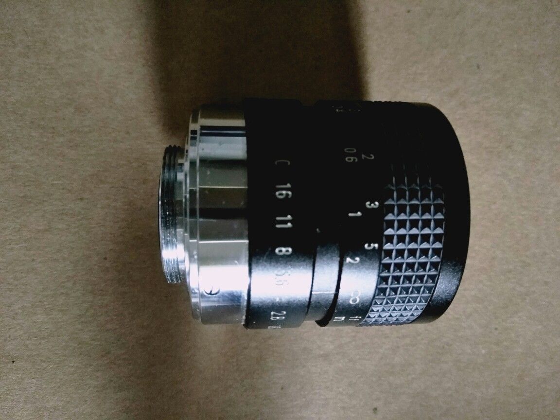 Computar TV Lens 12.5mm 1:1.8 Made In Japan