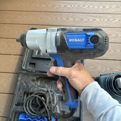 Kobalt 8 Amp 1/2”’Drive Corded Impact Wrench 