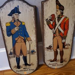 Wooden Art Pictures Military 