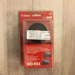 Canon Wide Angle Model WD-H34