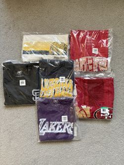 California Sports Teams T-Shirts Size XL