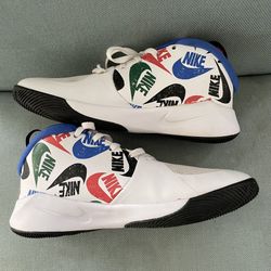 5 Youth Nike Team Hustle D 9 'Black White Blue' CW5815-100