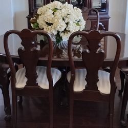 Ethan Allen Georgian Court Dining Room Table