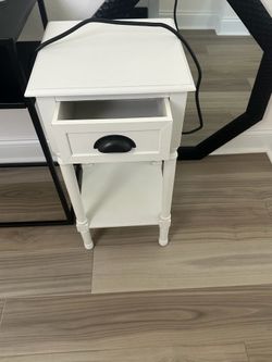 White nightstand for sale