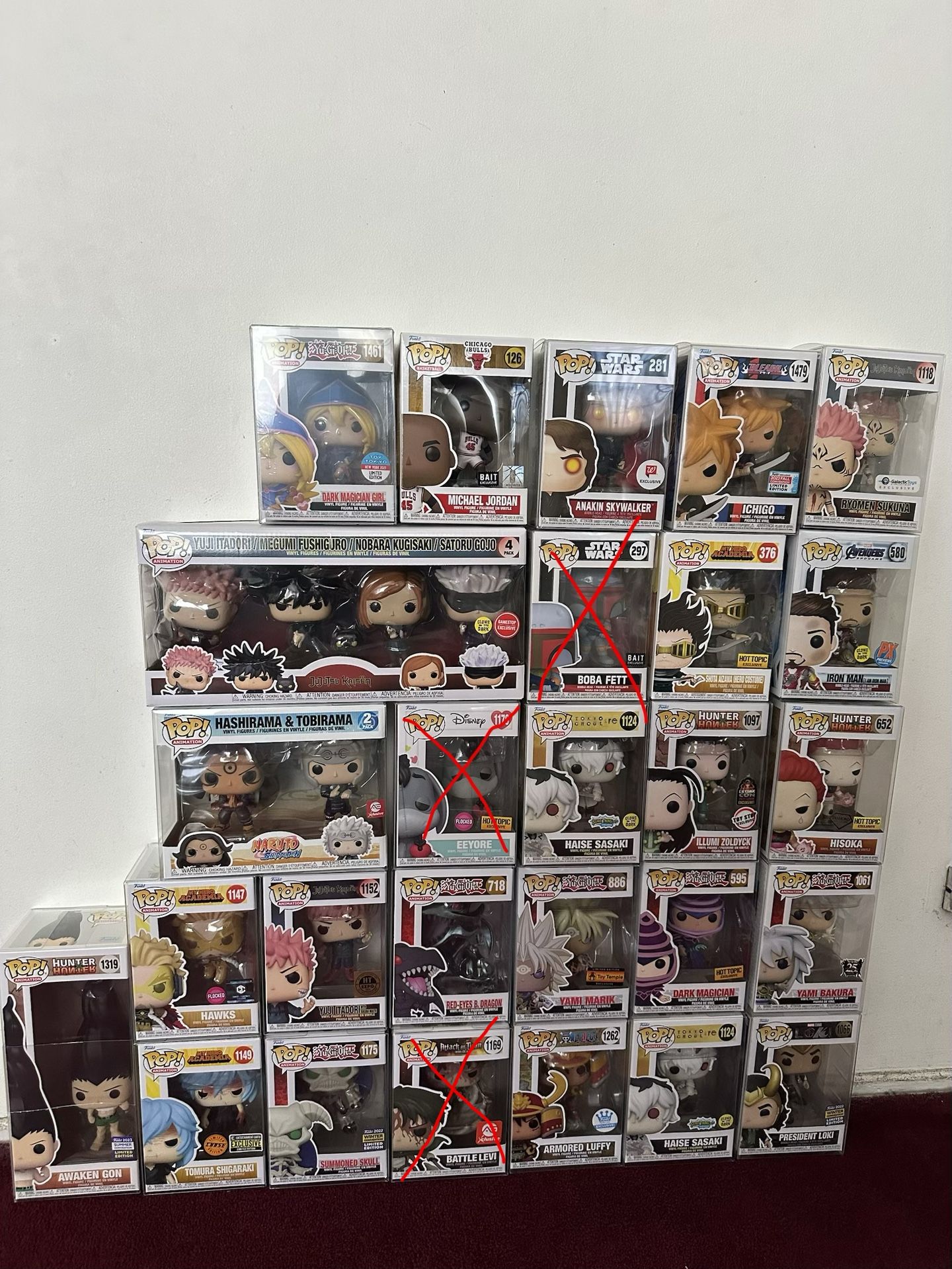 Anime Funko Pop Lot