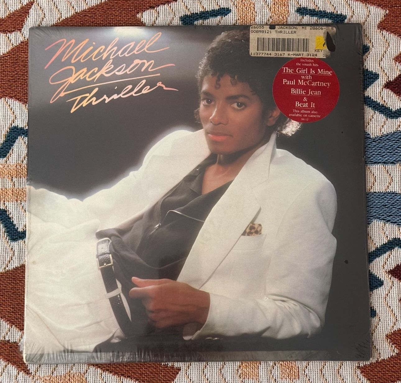 Michael Jackson Thriller Album Sealed With Hype Sticker And Error ( Rare ),New Products : American Fashion Style Bags On Sale