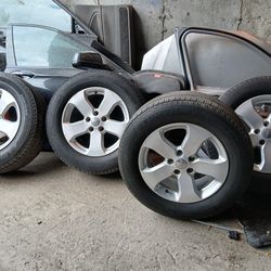 Original Jeep Rims And Tires 