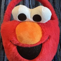 Elmo Sesame Street Plush Easter Basket