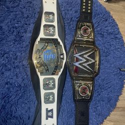 Wwe Commerative Series Belts 