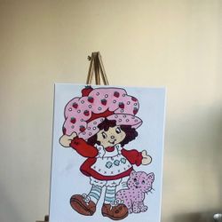 Strawberry Shortcake Painting 