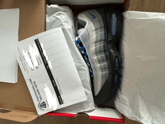 Nike Air Max 95 OG BIG BUBBLE BLUE SPARK SZ10