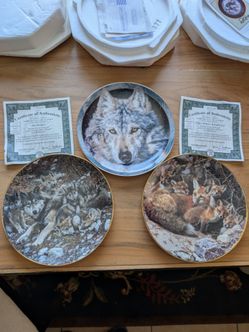 3 Cute Wildlife Brenders Plates