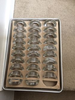 Glass Tea Light Candle Holders