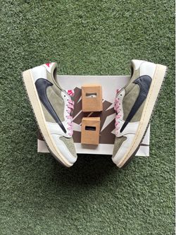 Travis Scott Jordan 1 “Medium Olive”
