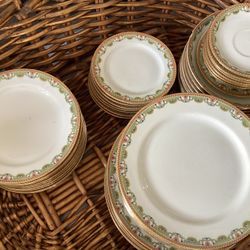 amazing LIMOGES french made china antique 1850’s with many serving pieces. dealers welcome