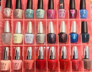 Set of OPI professional nail polish