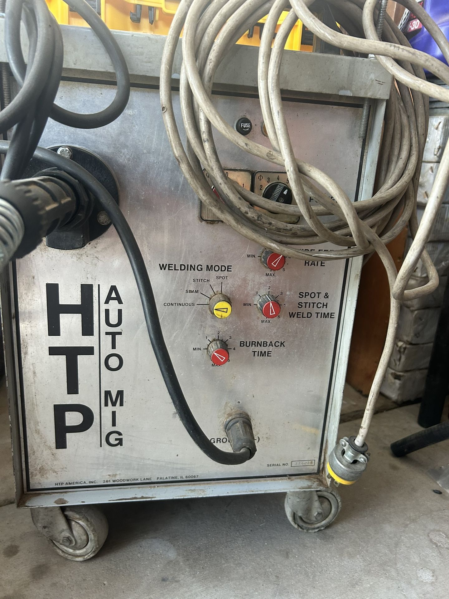 Htp Auto MiG Welder With Tank