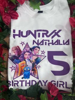 Huntrix birthday t shirt