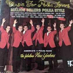 Music For Polka Lovers 33 1/3 Record 