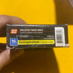 Collated Finish Nails