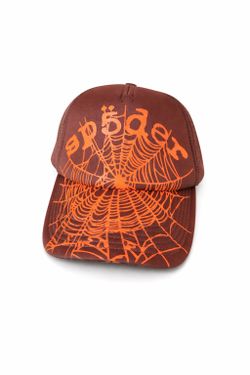 SP5DER OG WEB TRUCKER HAT "BROWN