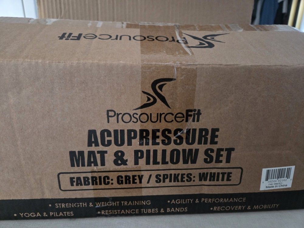 ProSource Acupressure Mat Pillow Set Back/Neck Pain Relief Muscle Relaxation
