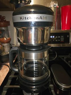 KitchenAid 12-Cup Programmable Drip Coffee Maker Appliance - Clean & Complete