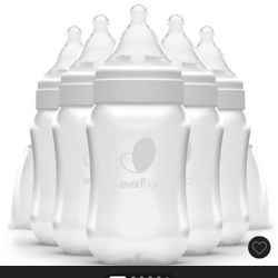 Evenflo Balance Wide-Neck Anti-Colic Baby Bottles 