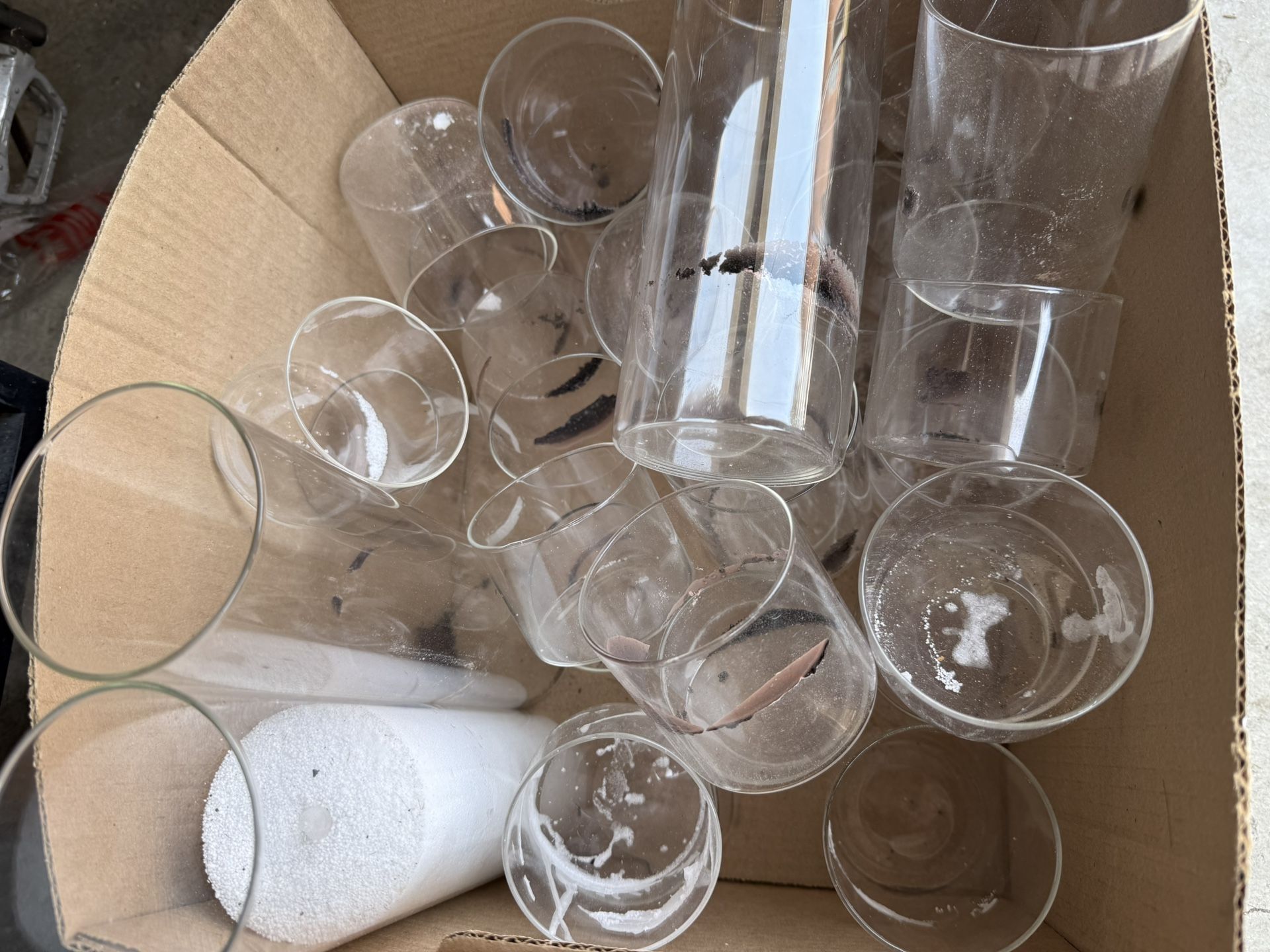 Clear Candle Holder