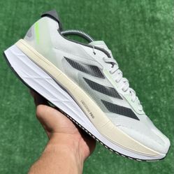 ADIDAS ADIZERO BOSTON 11 “CRYSTAL WHITE” (Size 10, Men’s)