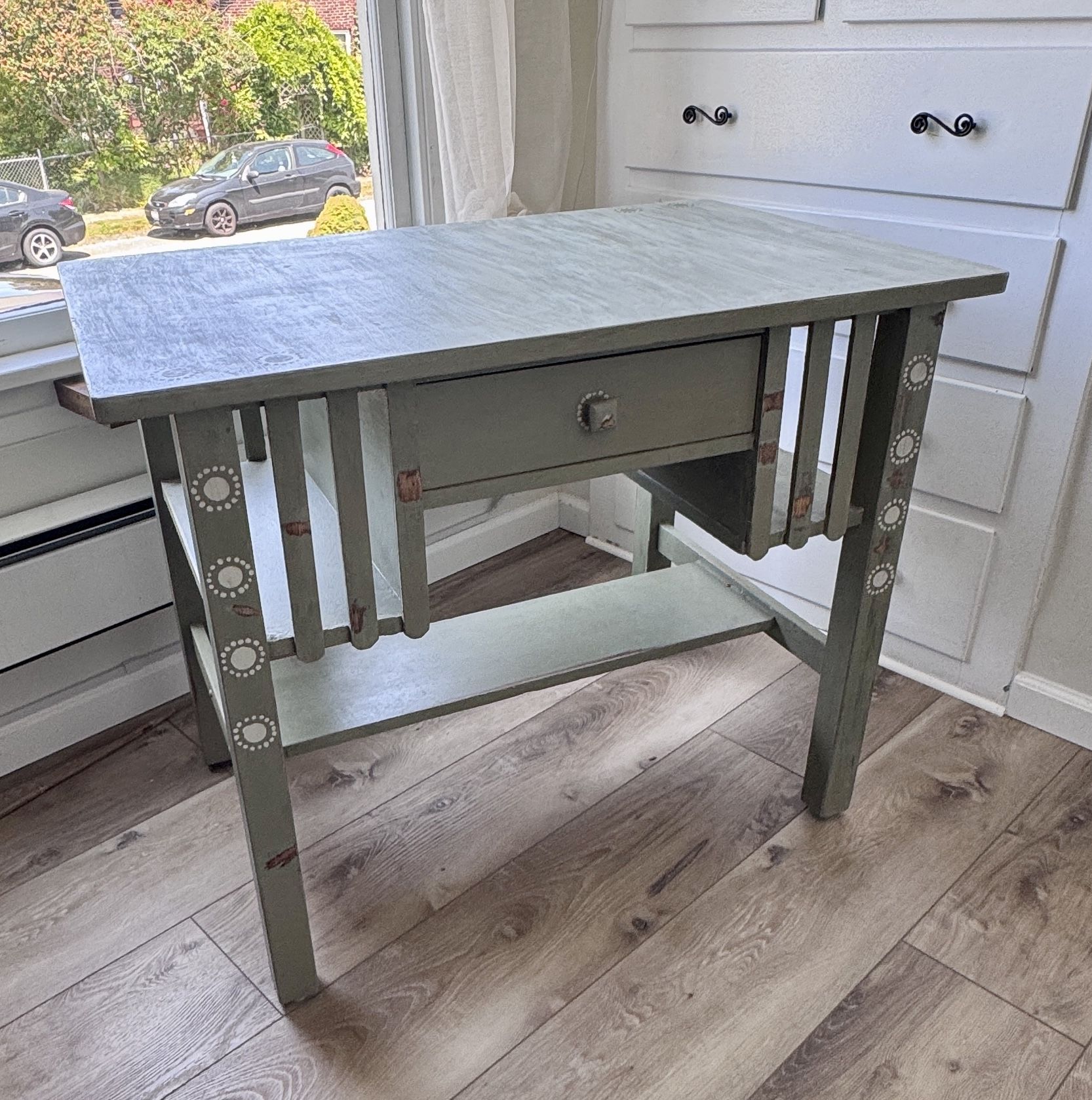 Sage Green Desk