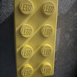Yellow Lego Box 150$ Value 
